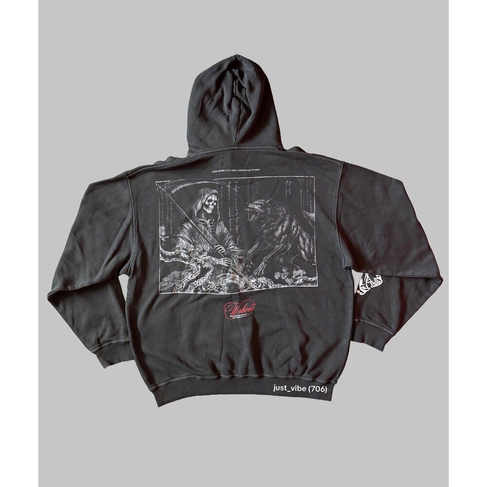 Darc Sport Have No Fear 1 Of 500 Red Tag Premium Pierce Hoodie Men’s Large NWOT